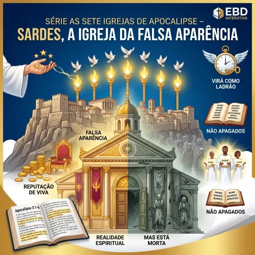 Série 📖 As Sete Igrejas de Apocalipse – Sardes, a Igreja da Falsa Aparência