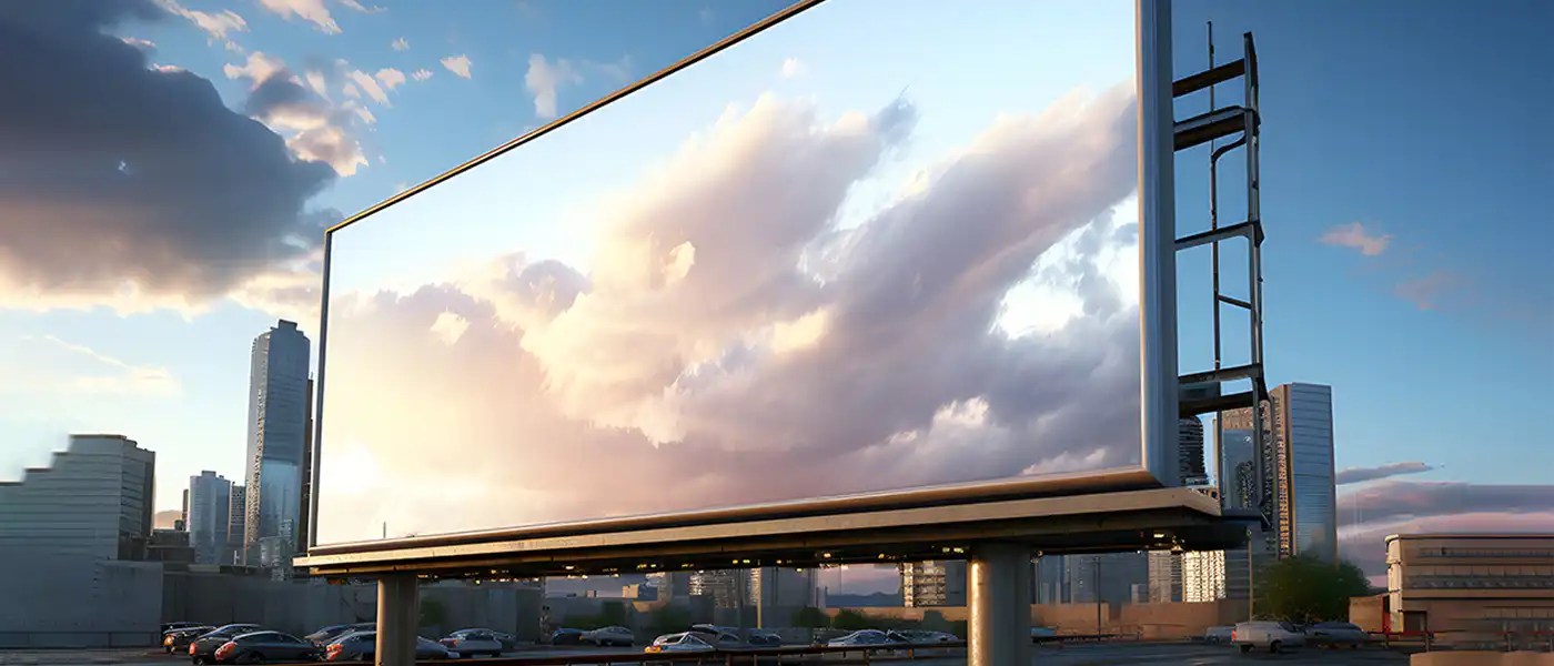 الشاشات الدعائية