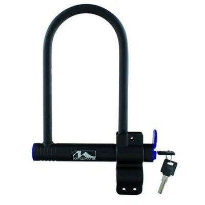 M-Wave B 245 U-Lock with Key and Mounting Bracket