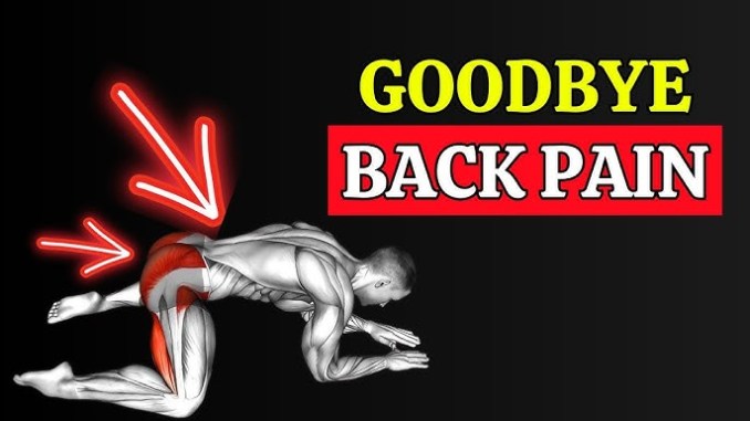 Say Goodbye to Back Pain with These 8 Exercises