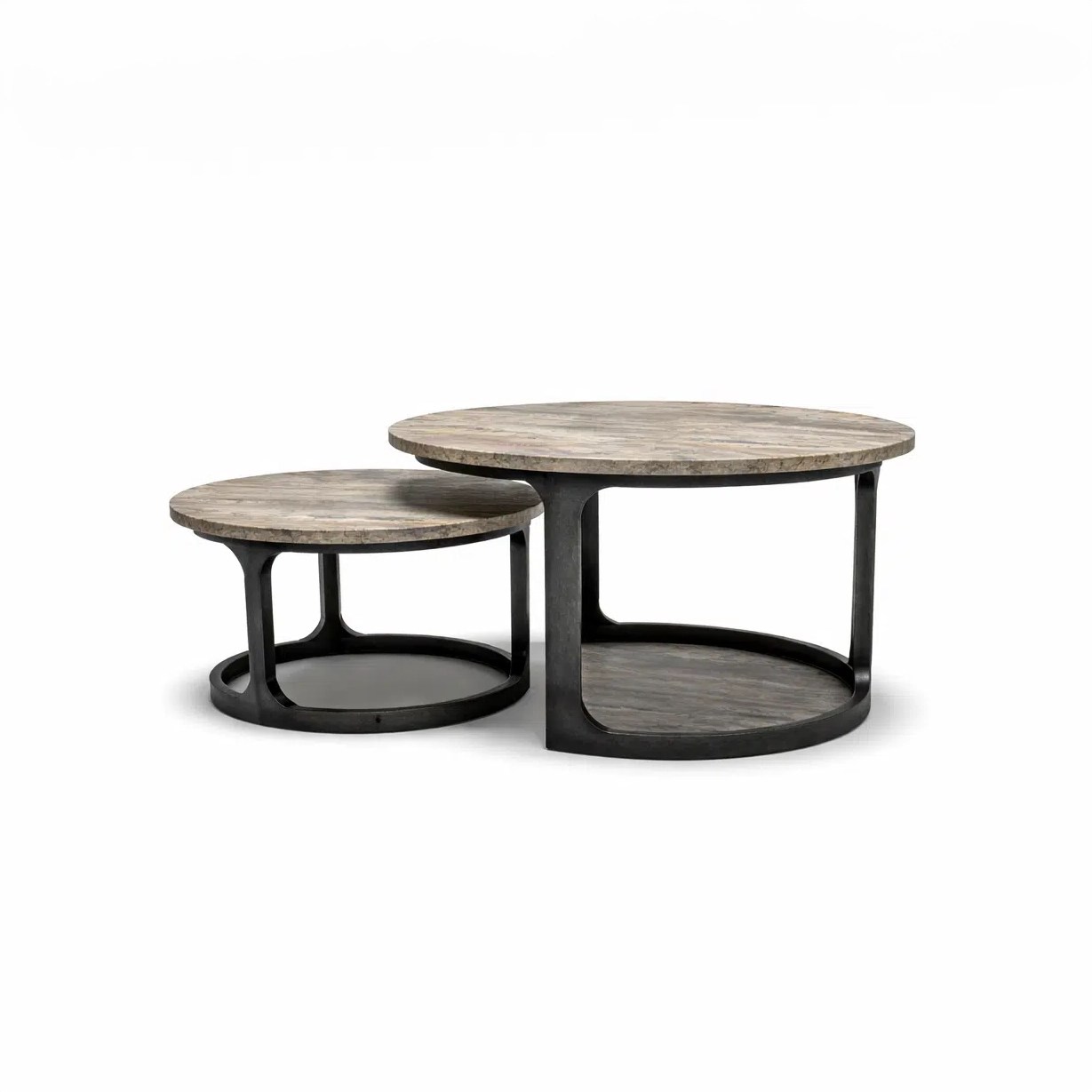 Aspen Coffee Table Travertin Top