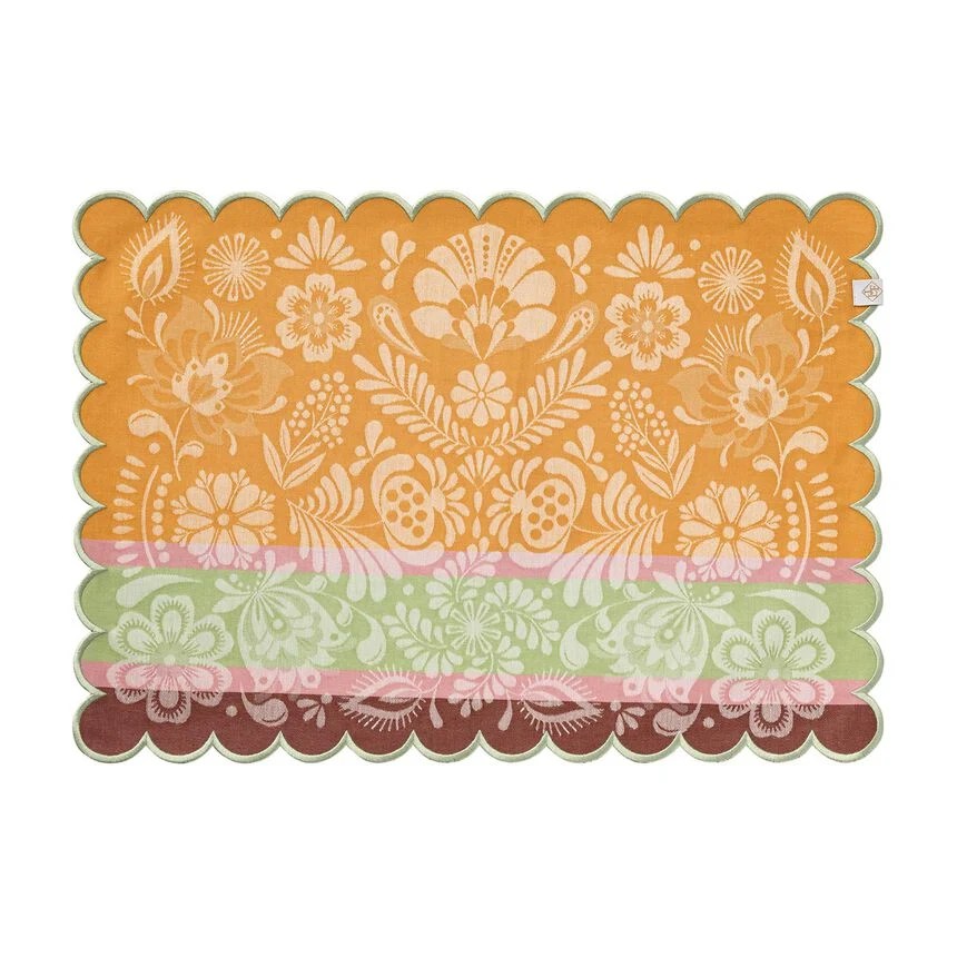 Coated Placemat Alegria Pink