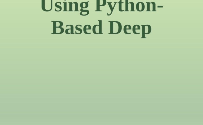 Beginning Anomaly Detection Using Python-Based Deep Learning 2 / Converted By Suman Kalyan Adari ...