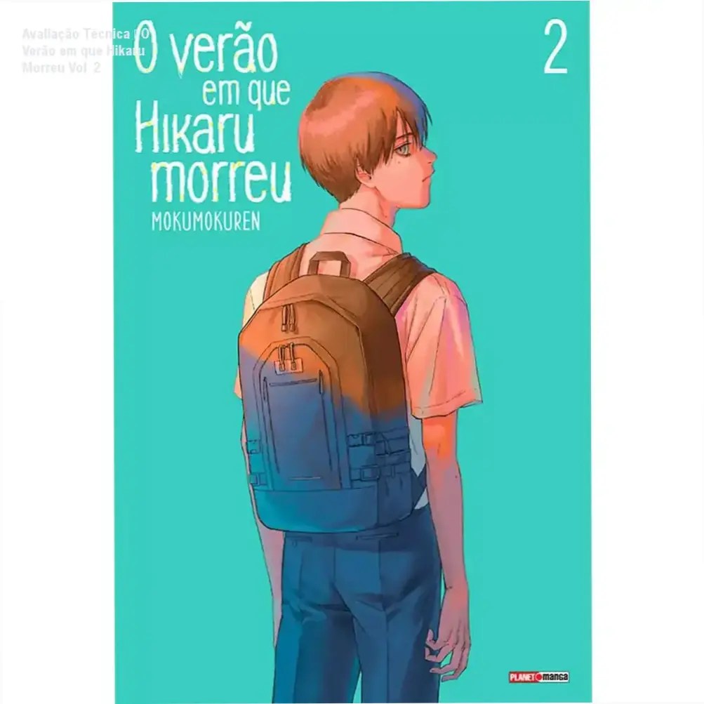 Capa do ebook O Verão em que Hikaru Morreu Vol 2 exibindo arte sombria de Mokumoku