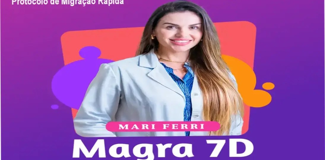 Acelere Sua Perda com Magra 7D - Protocolo de Migração Rápida 1 Ilustração do ebook com close no formato de quadrado, mostrando profissional em ambiente digital.