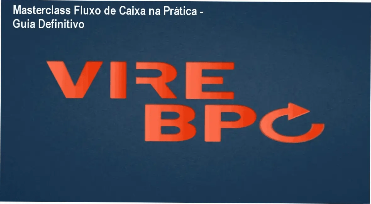Imagem ilustrativa da masterclass 'Fluxo de Caixa na Prática', destacando relatórios financeiros estratégicos e dados visuais em gráficos profissionais.