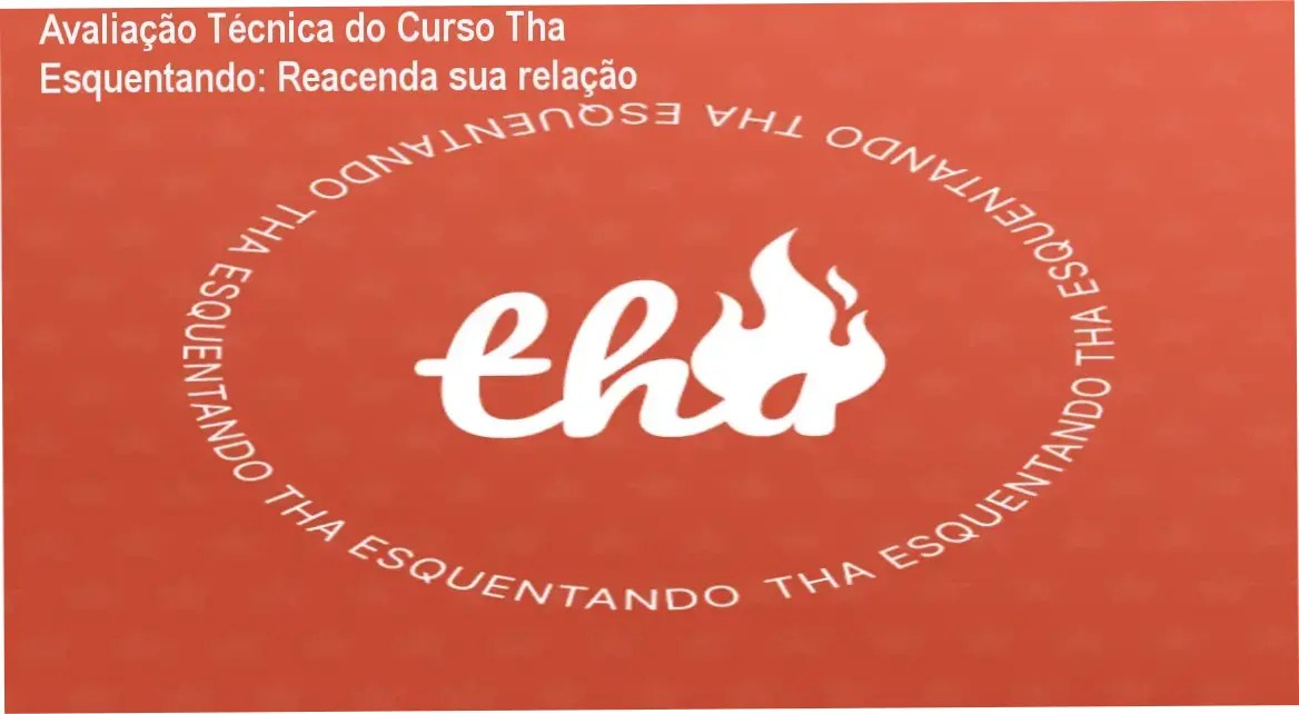 Capa do curso Tha Esquentando mostrando casal feliz reacendendo a chama do casamento