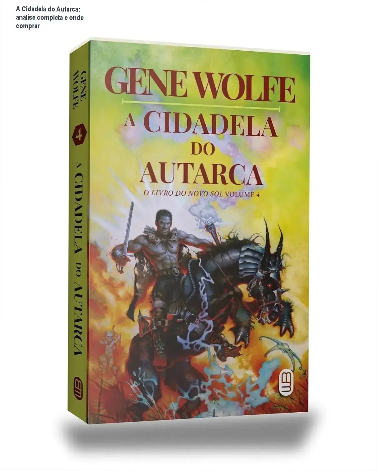 Capa do livro A Cidadela do Autarca em destaque, mostrando título e autor