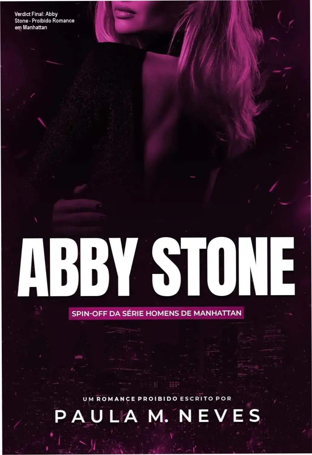 Abby Stone e Peter em reunião de escritório, mostrando tensão emocional