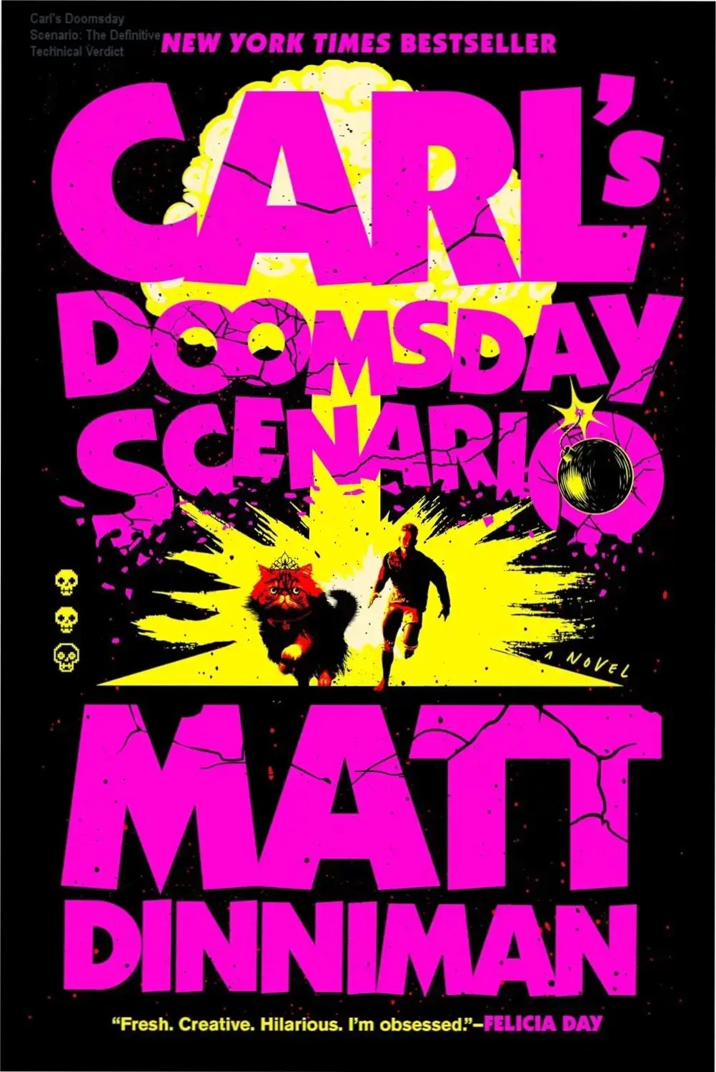 Cover of Carl's Doomsday Scenario by Matt Dinniman for professional review
