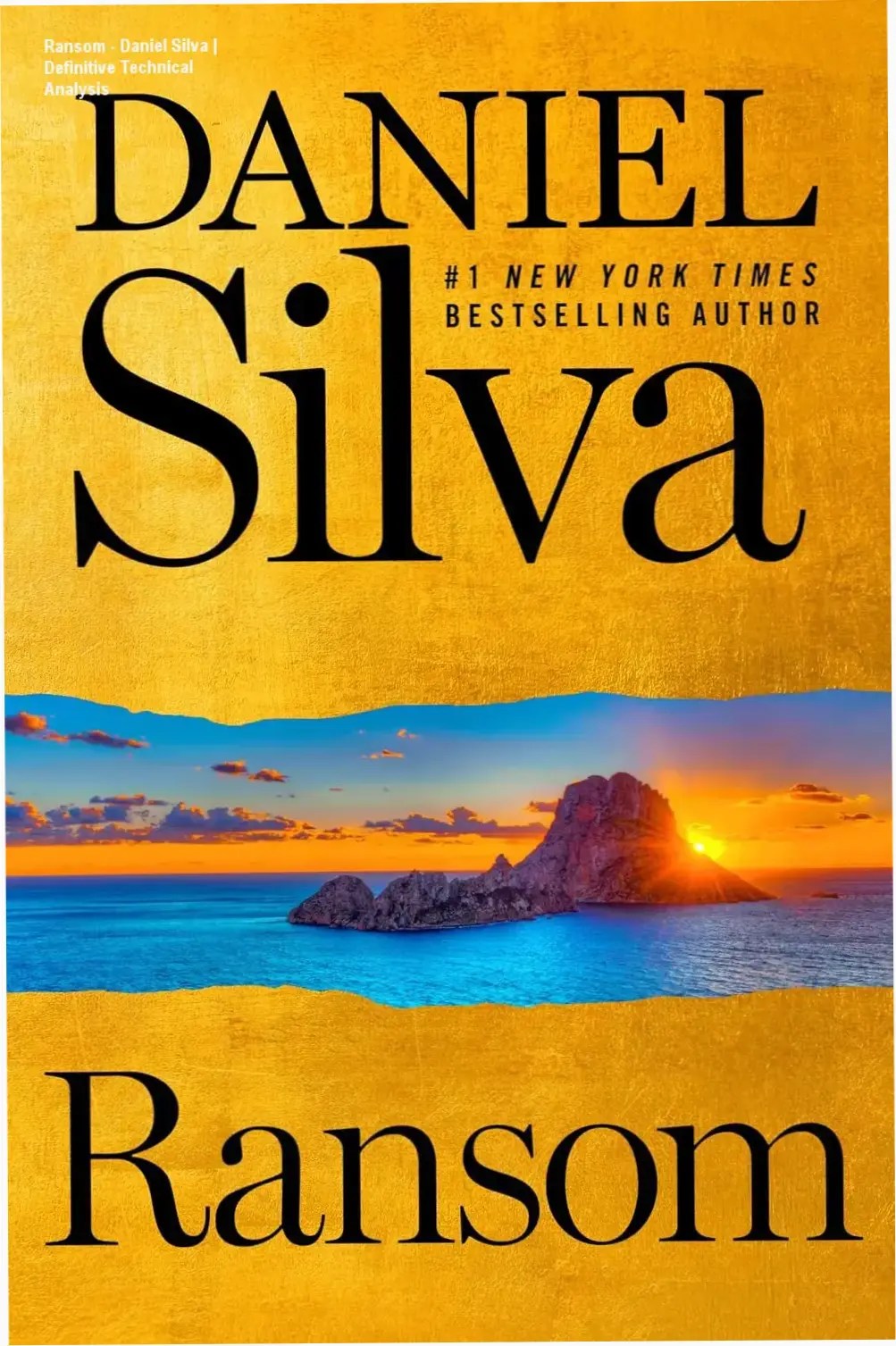 Ransom novel by Daniel Silva featuring Gabriel Allon espionage theme
