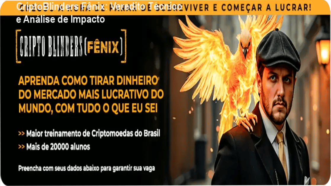 CriptoBlinders Augusto Backes: visão interna da plataforma e funcionamento do curso