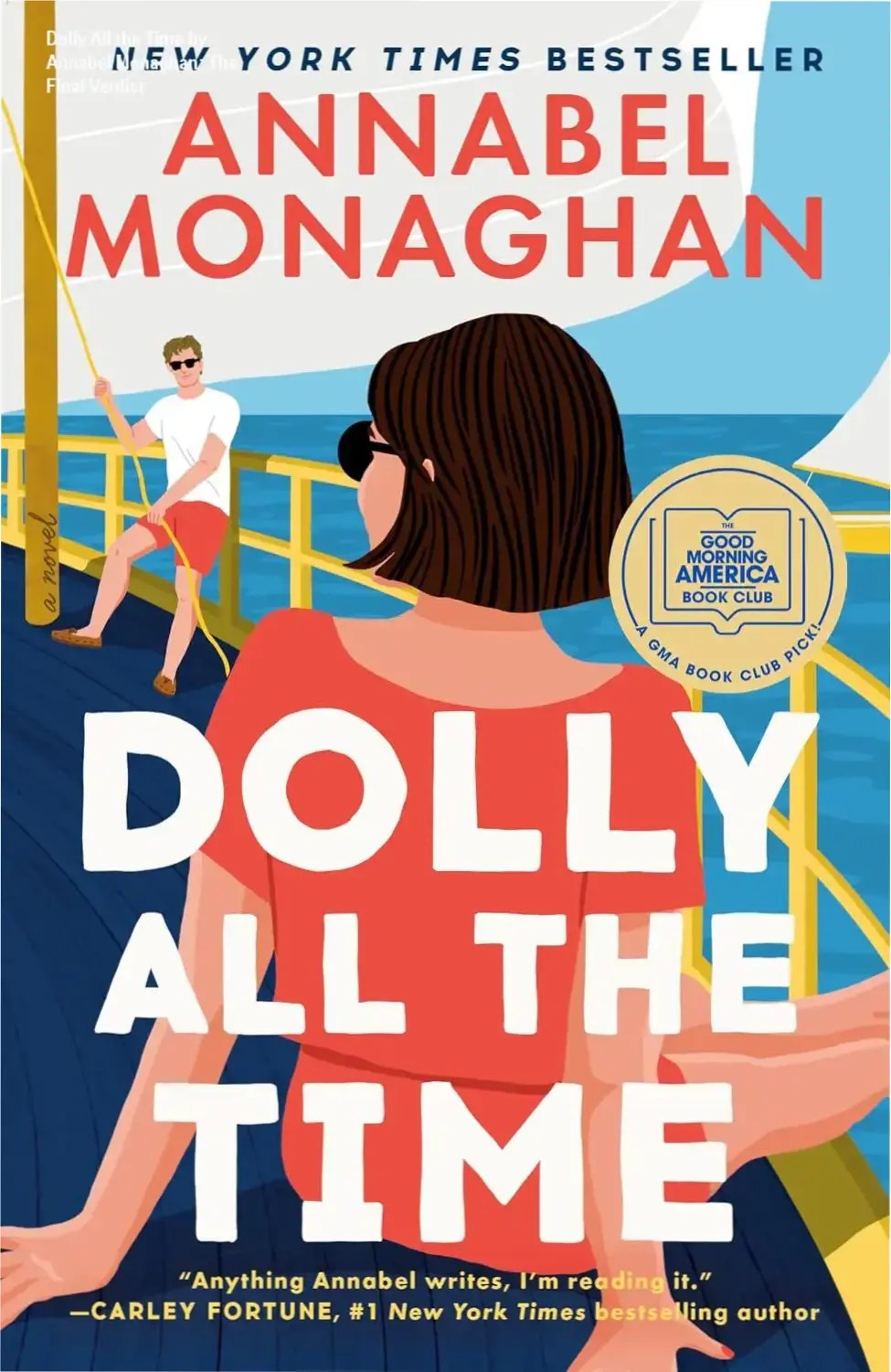 The book cover of Dolly All the Time by Annabel Monaghan