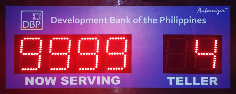 Led Queuing Display Automizer - Download Classic Gradient Design | Mobile
