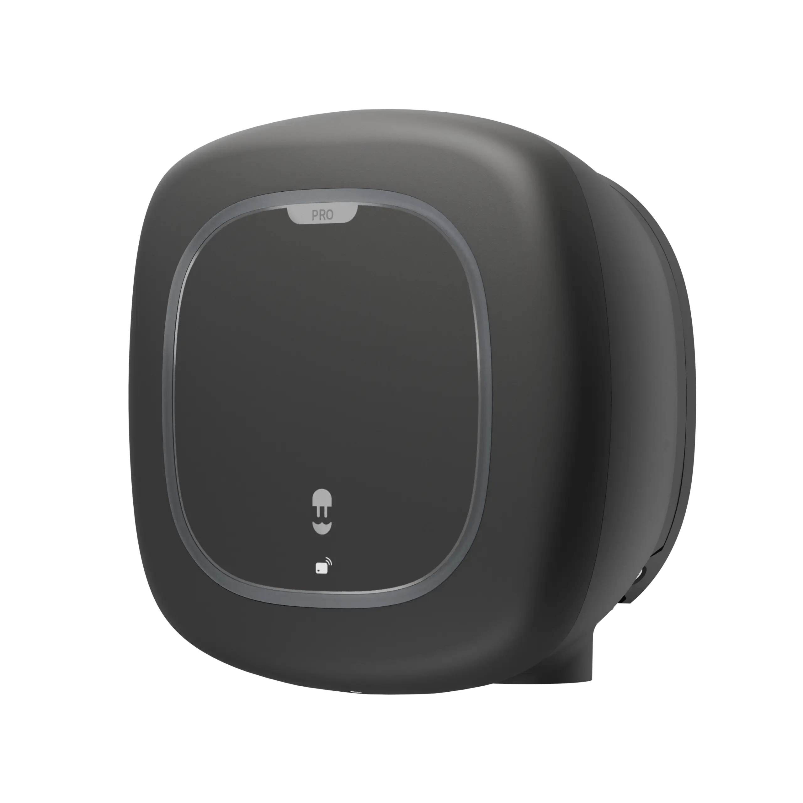 charger render of the actual product on side prespective