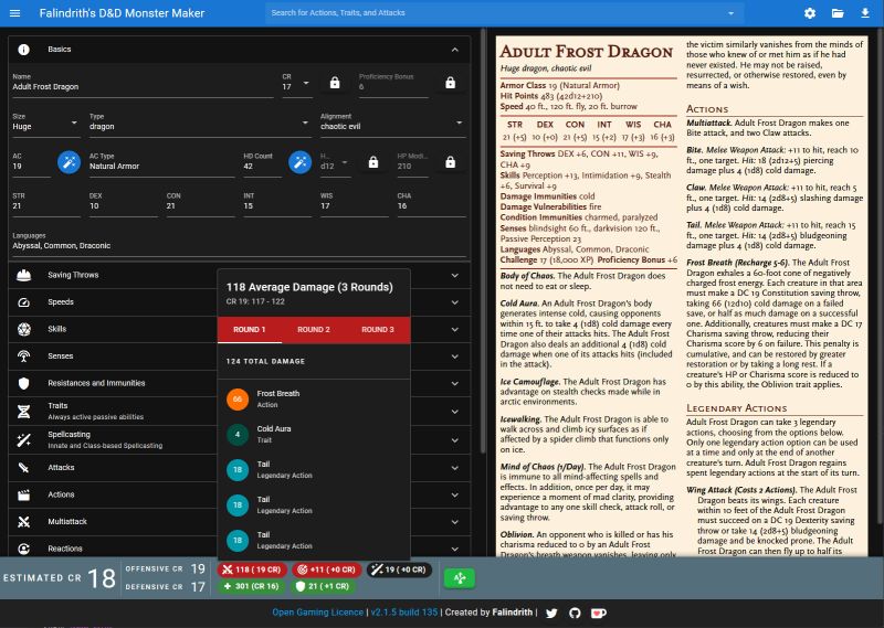 Github Palikhov 5e Creature Statblock A Monster Stat Block Builder - Vintage Pictures - Gorgeous Desktop Collection