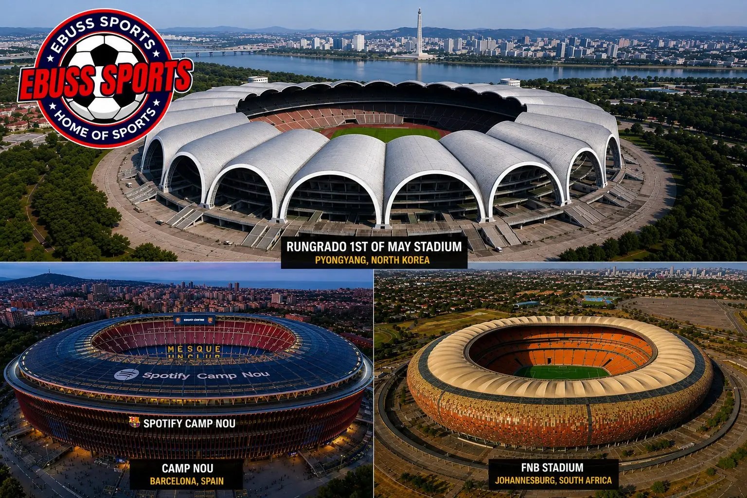 Biggest Football Stadiums in the World: 10 Epic Arenas