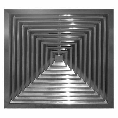 Concentric Supply Return Ceiling Diffuser Louver Cube Core T Bar - Best Landscape Pictures in 4K