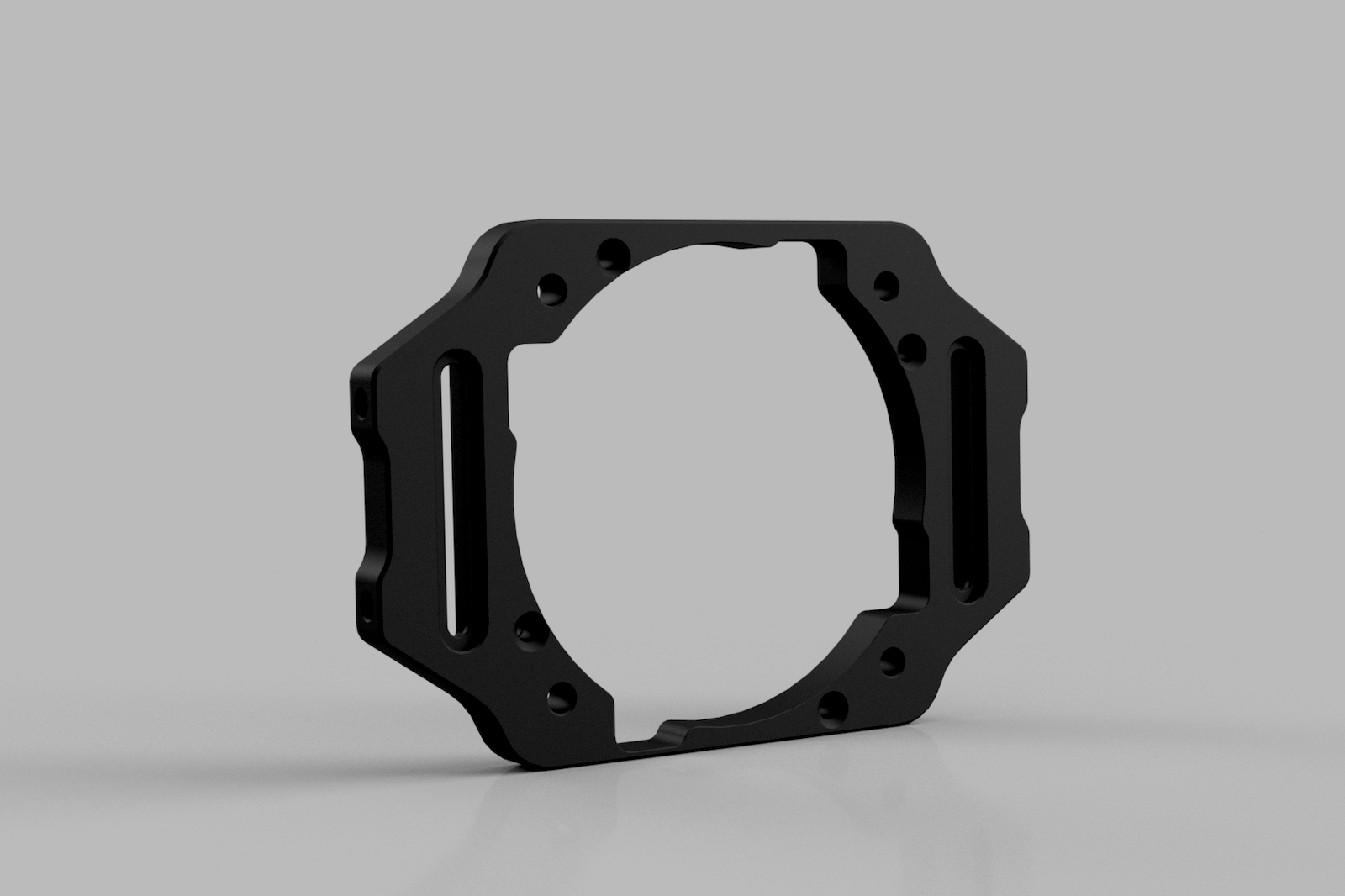 Asetek base front flange for UM1 Pro series mounts