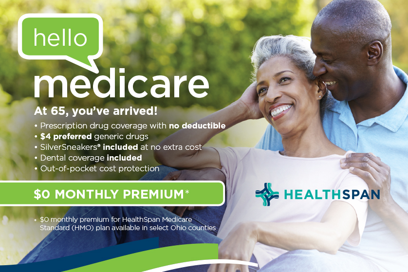 HealthSpan Medicare postcard