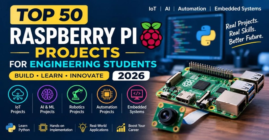 50 Best Raspberry Pi Projects for Engineering Students 2026.