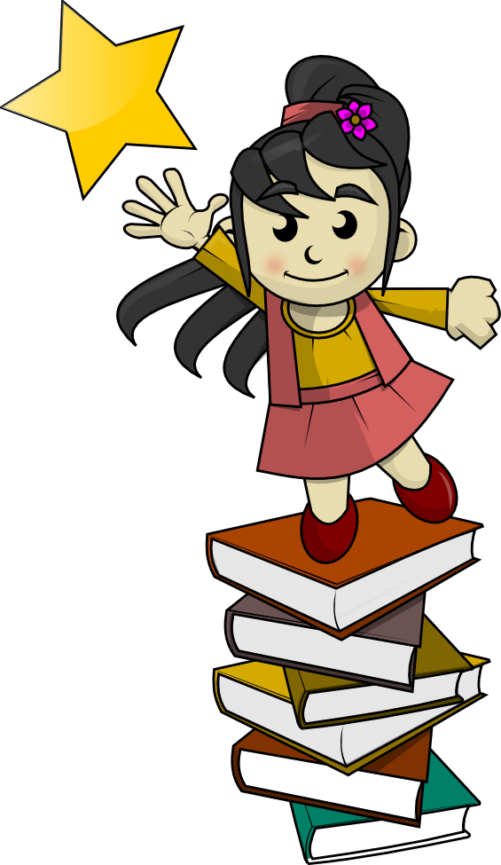 nina_sobre_libros
