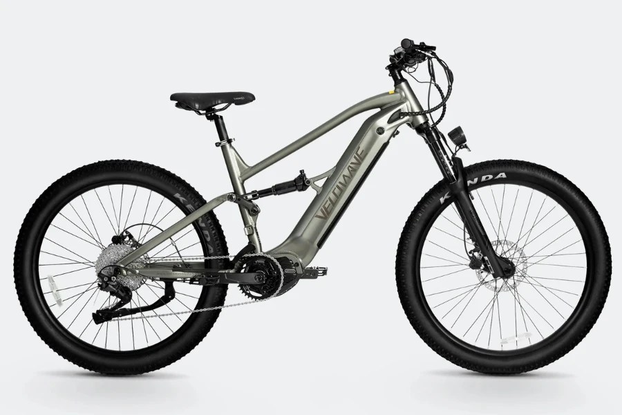 Velowave Forest SM - Stock Image - Metallic Brown Right Profile View - eChargedBikes