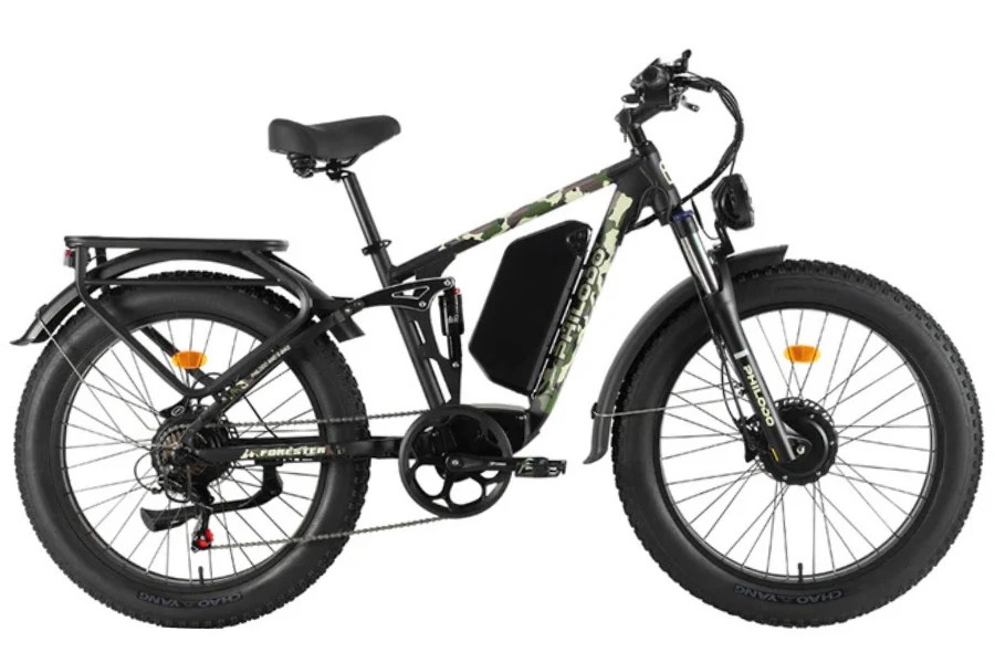 Philodo Forester 60V Dual - Stock Image - Right Profile View - eChargedBikes
