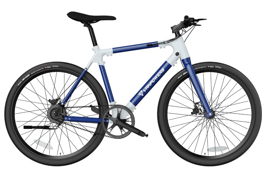 Vanpowers City Vanture - Stock Image - Right Side Profile View - eChargedBikes