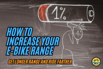 Guide to Increasing E-Bike Range - Ebike Range Calculator - eChargedBikes