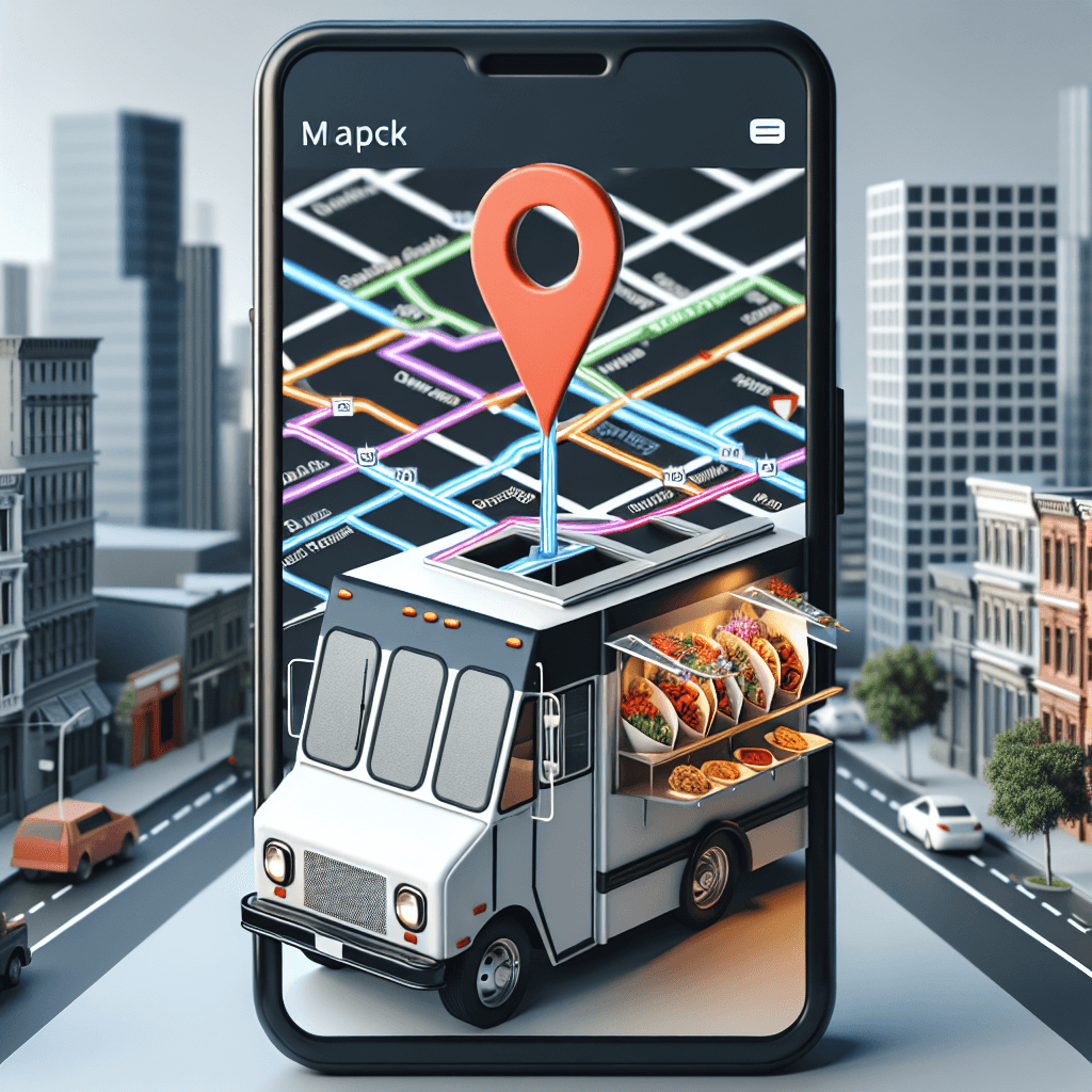 Google Maps For Food Trucks Echo Points Image.