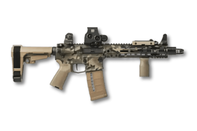 Guns Firearms Echo 6 Weapons - Best Ocean Illustrations in Retina