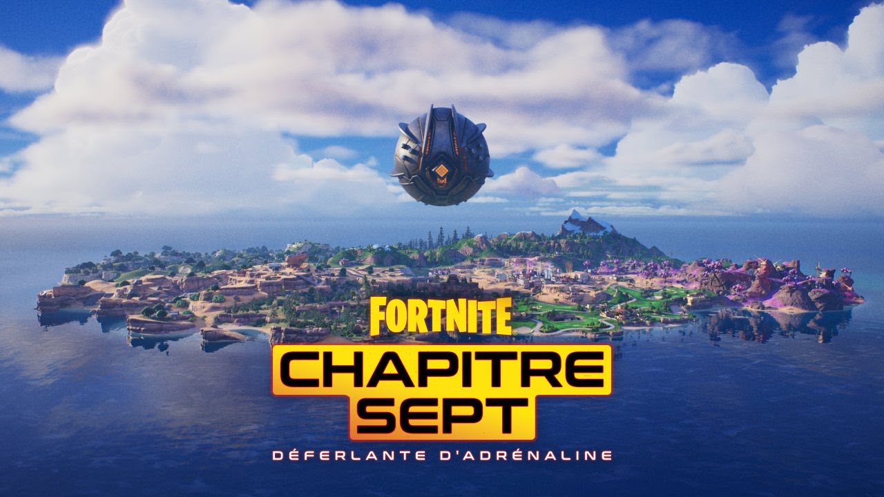 Le Chapitre Sept de Fortnite “Déferlante d’adrénaline” est en ligne