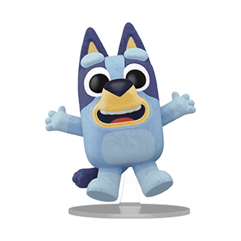 POP! Bluey Jumping (Flocked)