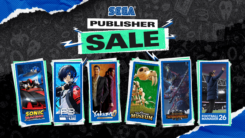 SEGA lance ses Soldes Éditeur avec de grosses réductions pour Sonic Racing: CrossWorlds, Total War: Warhammer III, Persona 3 Reload et bien d’autres
