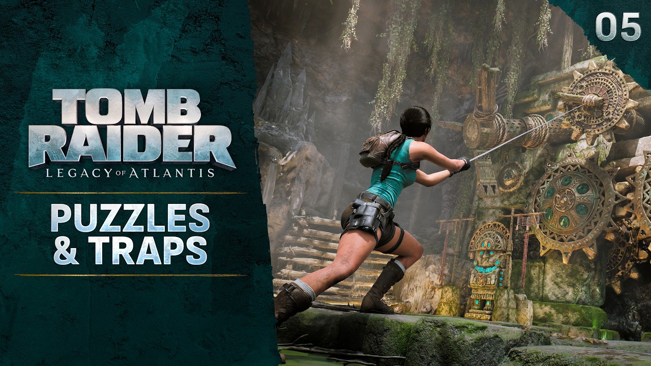 Tomb Raider: Legacy of Atlantis – Les développeurs dévoilent les coulisses des énigmes et des pièges du jeu