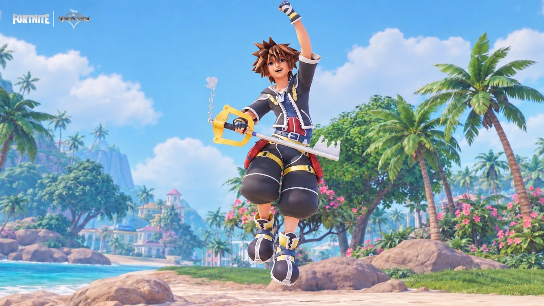 Sora de Kingdom Hearts arrive dans Fortnite cette semaine