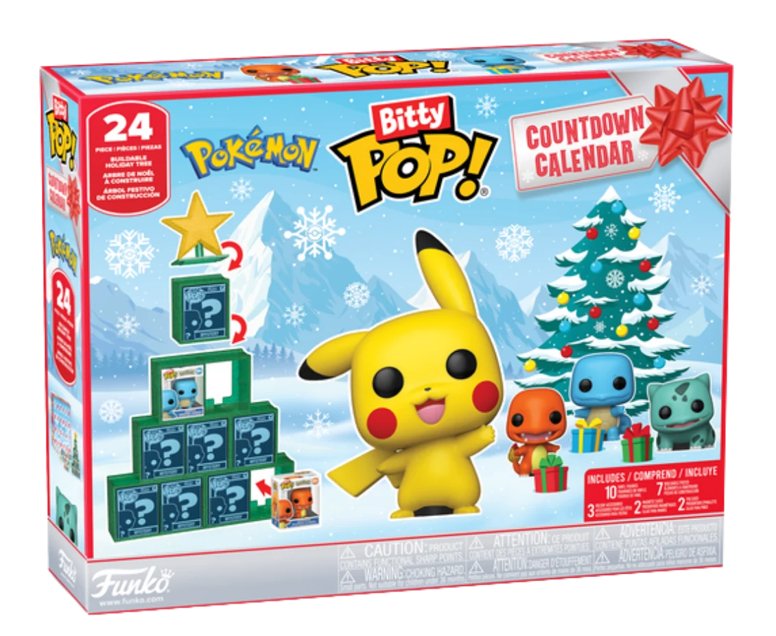 Funko dévoile ses calendriers de l’Avent Bitty POP! pour les fêtes