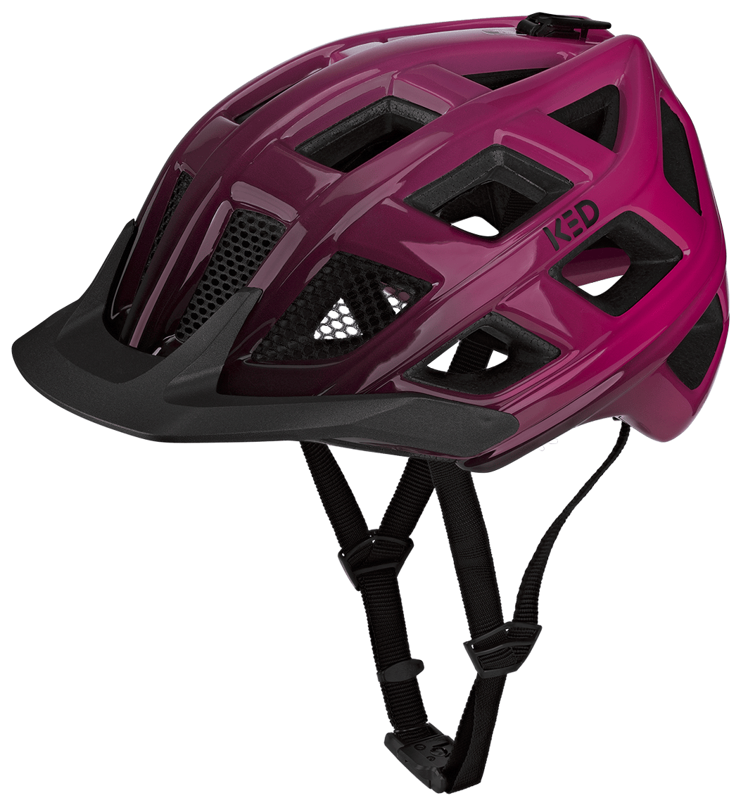 Fietshelm KED Crom M (52-58cm) - roze
