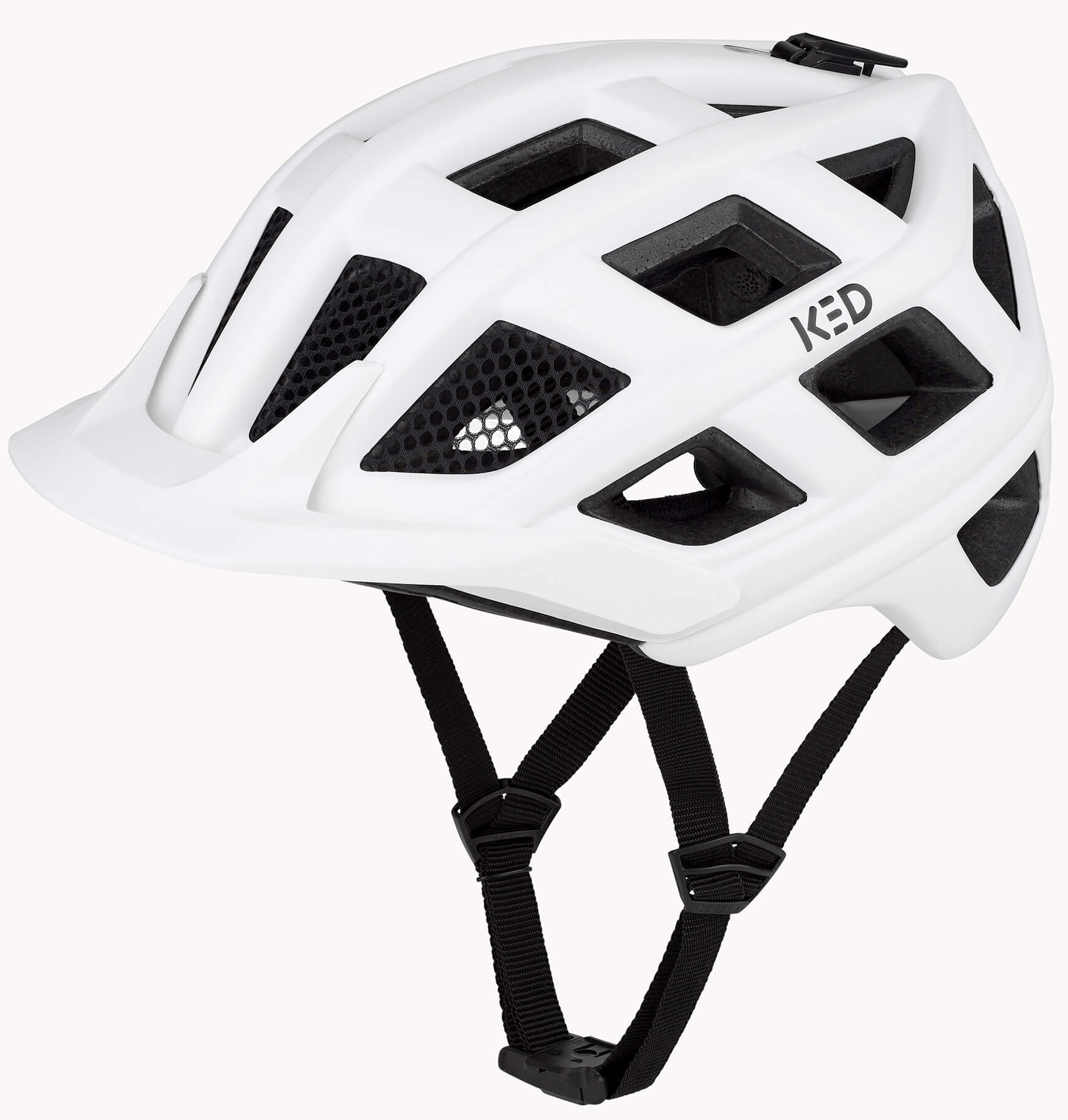 Fietshelm KED Crom L (57-62cm) - mat wit