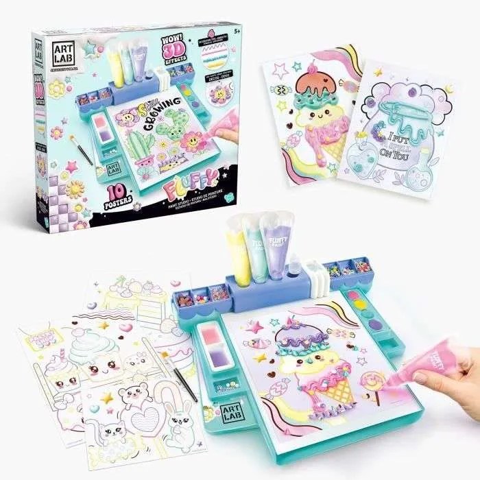 Canal Toys - Kunstlab - Fluffy Paint Schilderstudio - ART 017