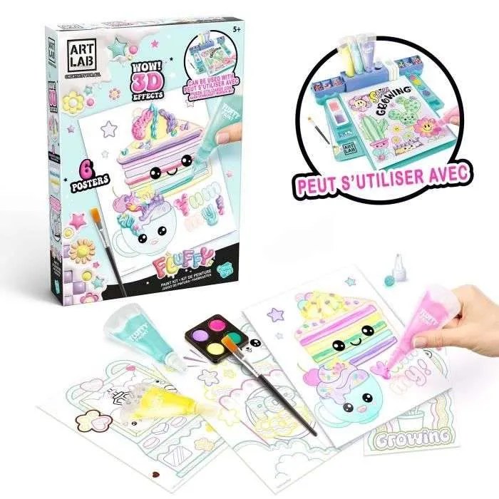 Canal Toys - Art Lab - Fluffy Paint Schilderset - ART 019