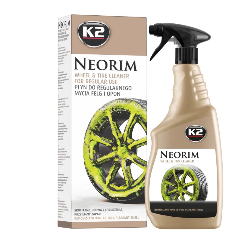 K2 PŁYN DO MYCIA FELG OPON NEORIM 700ml (levertijd 8 werkdagen)