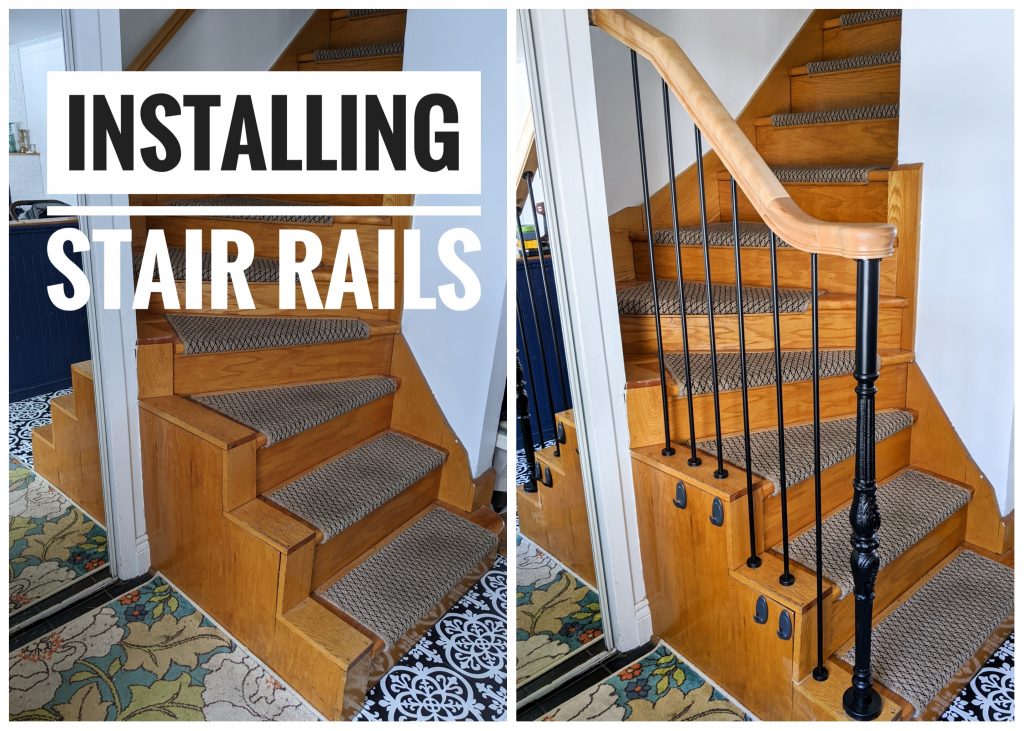 Guardrails must be provided on the open side of a stair where it is more than 30 above the floor or grade. New Stair Railings Eclectic Spark