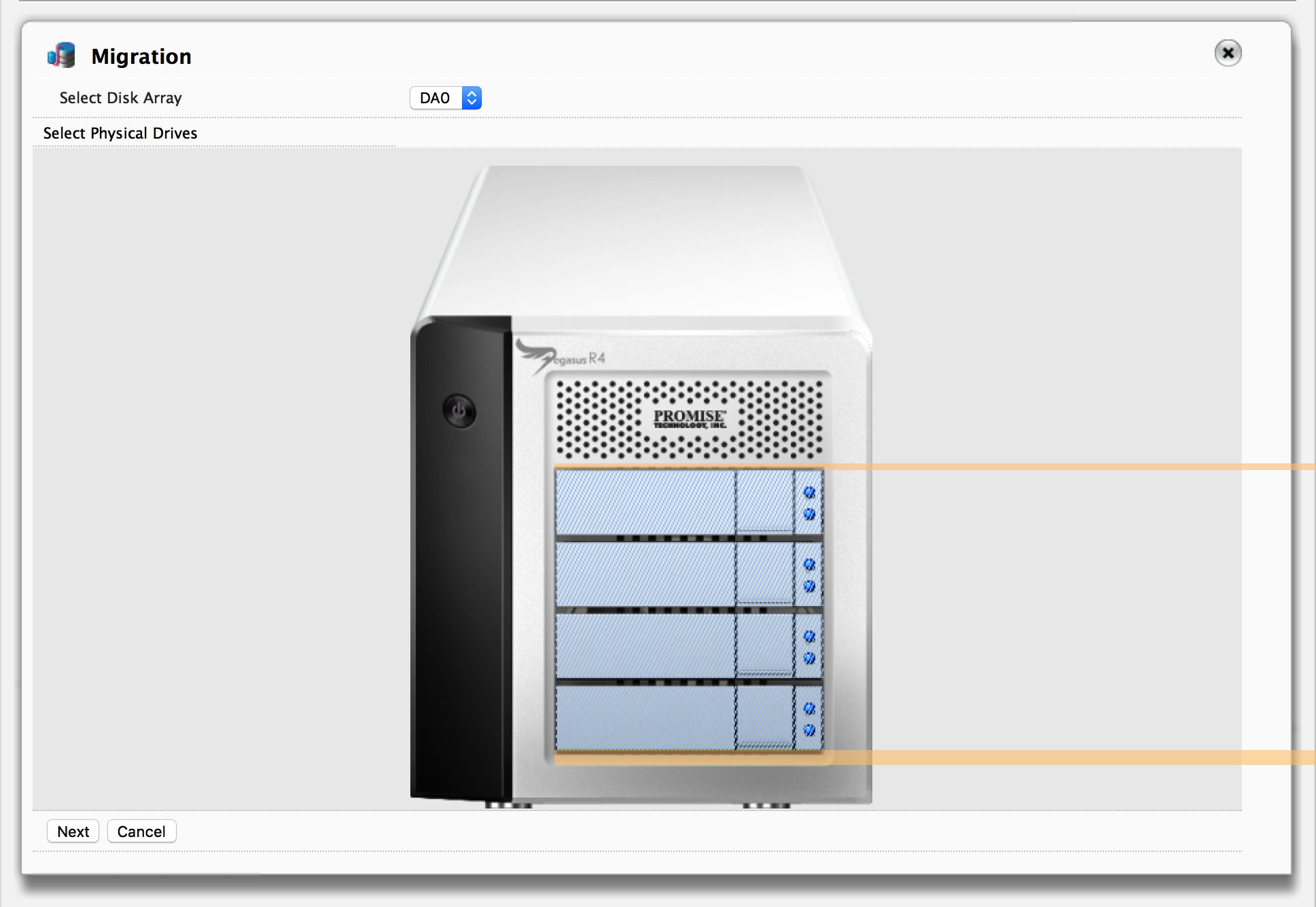 Keeping your Promise: upgrading a Promise Pegasus R4 RAID – The
