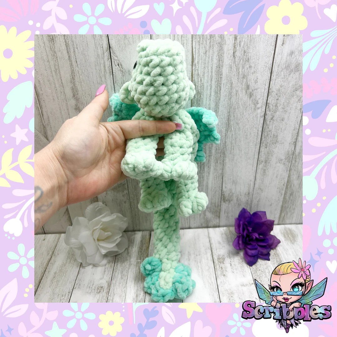 No Sew Dragon Snuggler Plush Pattern Pdf Eclectic Scribbles