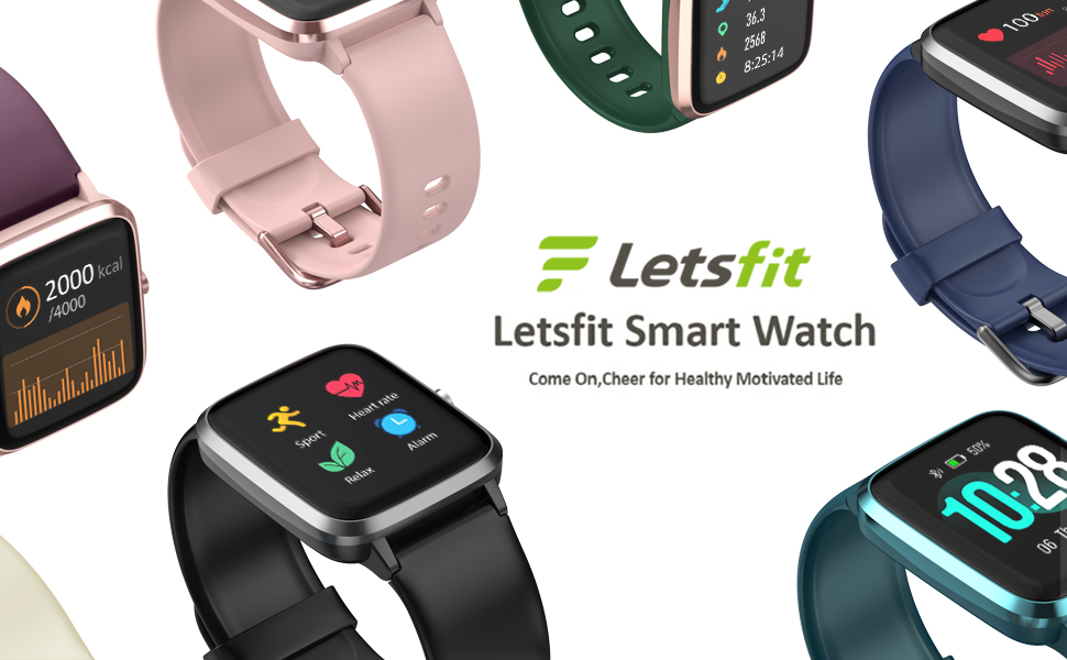 Reloj Smartwatch Letsfit ID 205L Monitor de Salud y Fitness – Eclipse  Electronics – Shopcar Uruguay srl