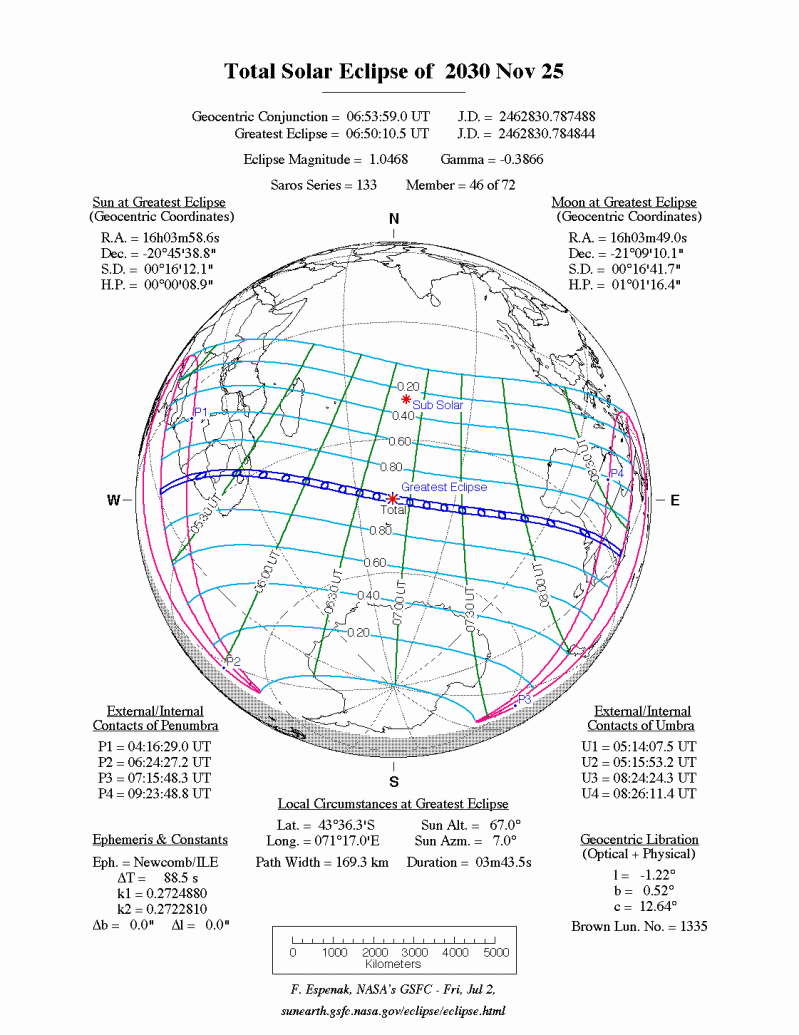 3d Eclipse Path Solar Eclipse 2030 November 25 - Best Ocean Photos in Mobile
