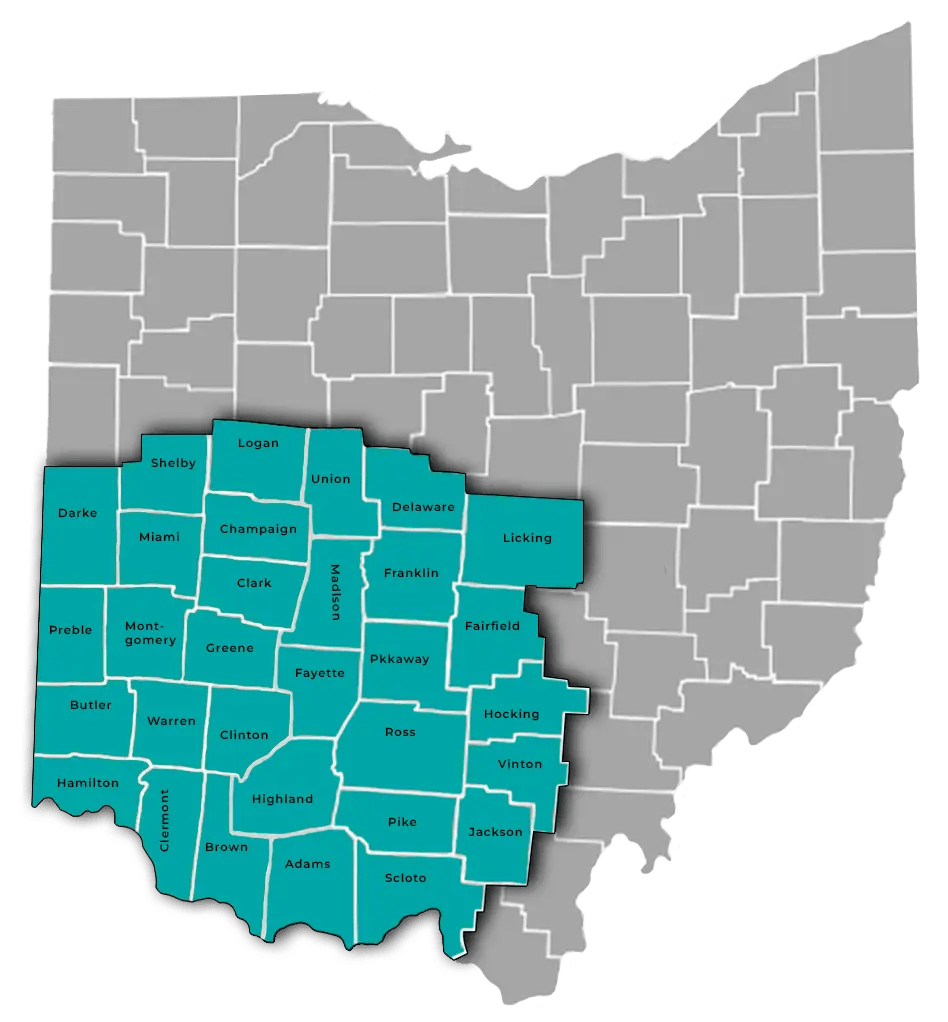 Eclipse Service Area Map
