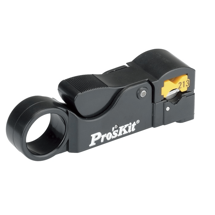 Rotary Coaxial Large Diameter Cable Stripper - 3 Blade - Image 1